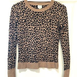 Women’s Cheetah Print Sweater